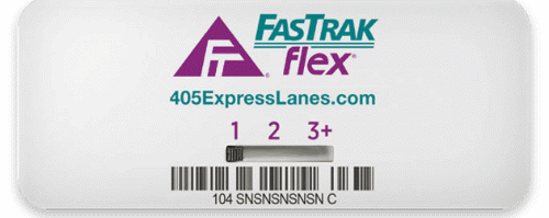 405 Express Lanes - Rental Vehicles